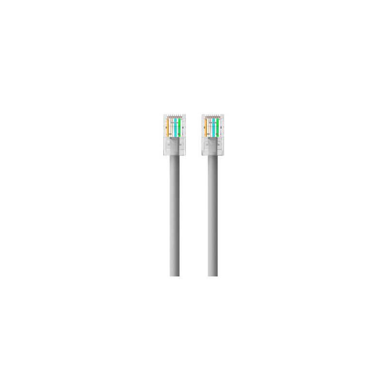Belkin RJ45-RJ45, Cat6, 1m cable de red Gris | APLIUM