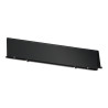 Shielding Partition Solid 750MM Wide Black | APLIUM