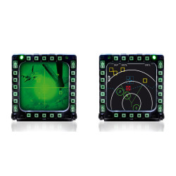 Thrustmaster MFD Cougar Pack Negro Palanca de mando PC | APLIUM