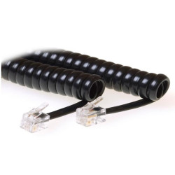 RJ10-RJ10 1,5M M/M Black | APLIUM