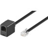 Modular Straight RJ12 6C/6P 3m | APLIUM