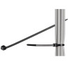 Cable tie 100pcs Black 203mm | APLIUM