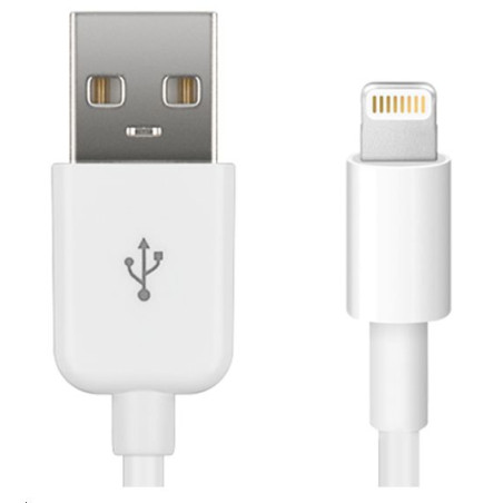 Lightning Cable MFI 1m, White | APLIUM