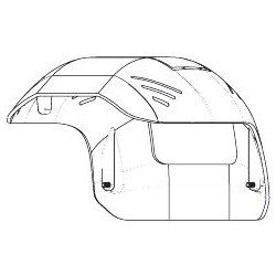 Sunshield for MIC 7100i white | APLIUM