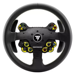 Thrustmaster Evo Racing 32R Leather Negro, Amarillo Volante | APLIUM