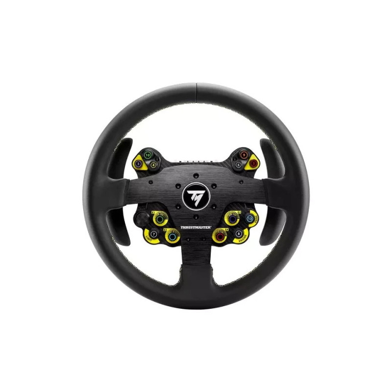Thrustmaster Evo Racing 32R Leather Negro, Amarillo Volante | APLIUM
