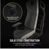 Silla Corsair Gaming T3 Rush (2023) Carbon CF-9010057-WW | APLIUM
