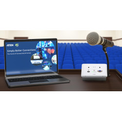 ATEN Kit de sobremesa (UE, 2 conectores) Nuevo | APLIUM