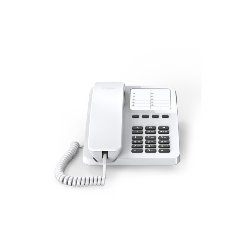 Gigaset DESK 400 Teléfono analógico Blanco | APLIUM