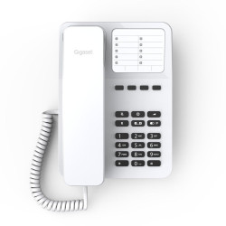 Gigaset DESK 400 Teléfono analógico Blanco | APLIUM