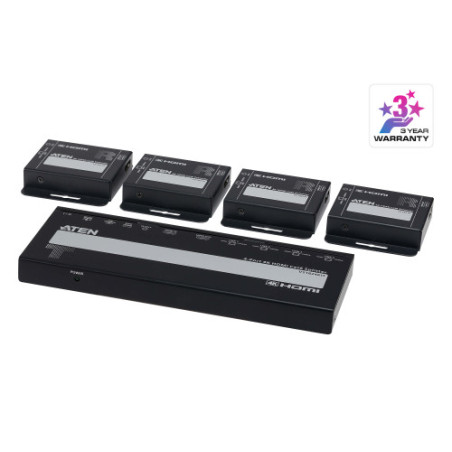 Aten Distribuidor / Splitter HDMI 4K Sobre Cat 6 De 4 Puerto | APLIUM