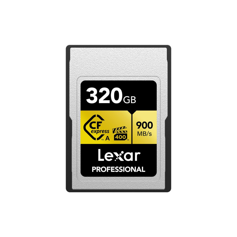 Lexar 320GB Professional Cfexpress Type A Card Gold Serie, U | APLIUM