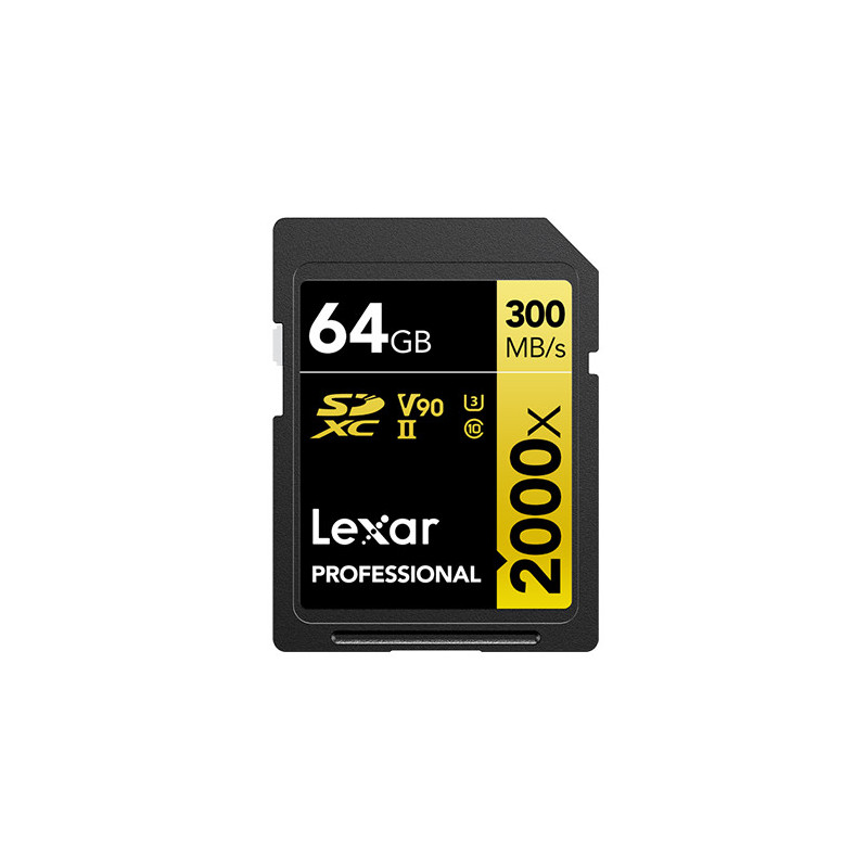 Lexar Professional 2000x 64 GB SDHC UHS-II Clase 10 | APLIUM