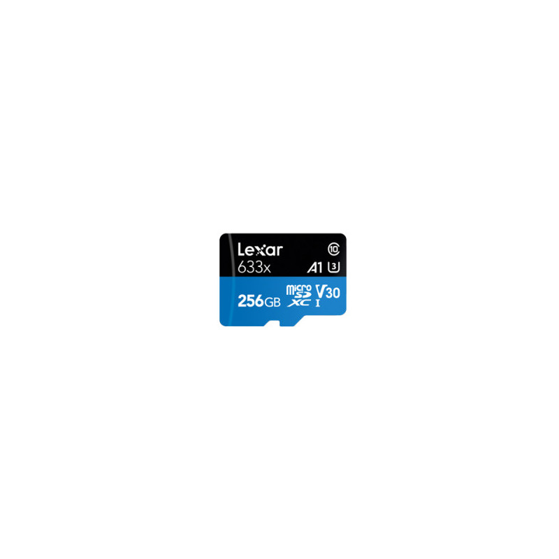 Lexar 633x 256 GB MicroSDXC UHS-I Clase 10 | APLIUM