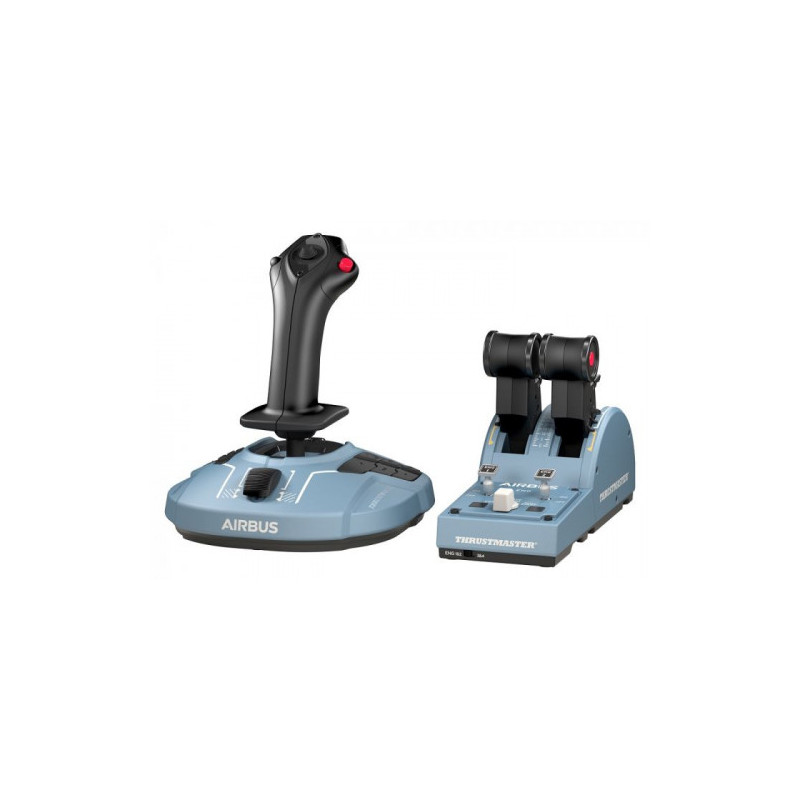 Thrustmaster TCA Officer Pack Airbus Edition Negro, Azul Sim | APLIUM