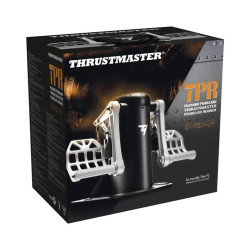 Thrustmaster TPR Rudder Negro, Plata USB Simulador de Vuelo | APLIUM