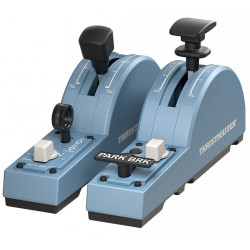 Thrustmaster TCA Quadrant Add-On Airbus Edition Negro, Azul | APLIUM