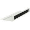 1U 19" L Bent, Brushed Cable | APLIUM