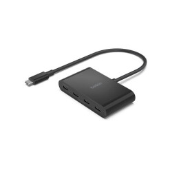 Belkin AVC018BTBK hub de interfaz USB Tipo C 10000 Mbit/s Ne | APLIUM