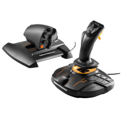 Thrustmaster T-16000M FCS Hotas Negro, Naranja USB Palanca d | APLIUM