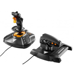Thrustmaster T-16000M FCS Hotas Negro, Naranja USB Palanca d | APLIUM