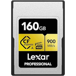 Lexar 160GB Professional Cfexpress Type A Card Gold Serie, U | APLIUM