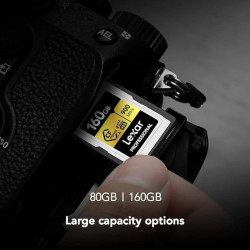 Lexar 160GB Professional Cfexpress Type A Card Gold Serie, U | APLIUM