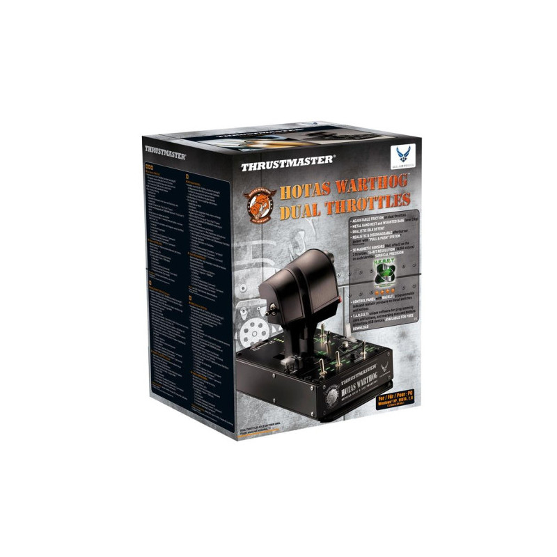 Thrustmaster HOTAS Warthog Dual Throttles Negro USB Simulado | APLIUM