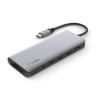 Belkin AVC009btSGY USB 3.2 Gen 1 (3.1 Gen 1) Type-C Plata | APLIUM