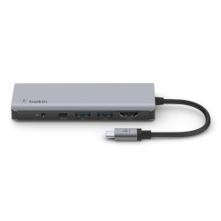 Belkin AVC009btSGY USB 3.2 Gen 1 (3.1 Gen 1) Type-C Plata | APLIUM