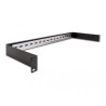 19? DIN rail Panel 1U black | APLIUM