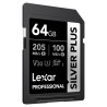 Lexar 64GB Professional Silver Plus Sdxc Uhs-i Cards, Up To | APLIUM