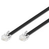Modular Straight RJ12 6C6P 20m | APLIUM