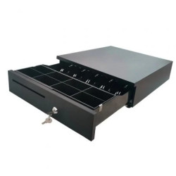 Cajón Portamonedas 10POS CP-405N/ Manual y Automático/ Negro | APLIUM