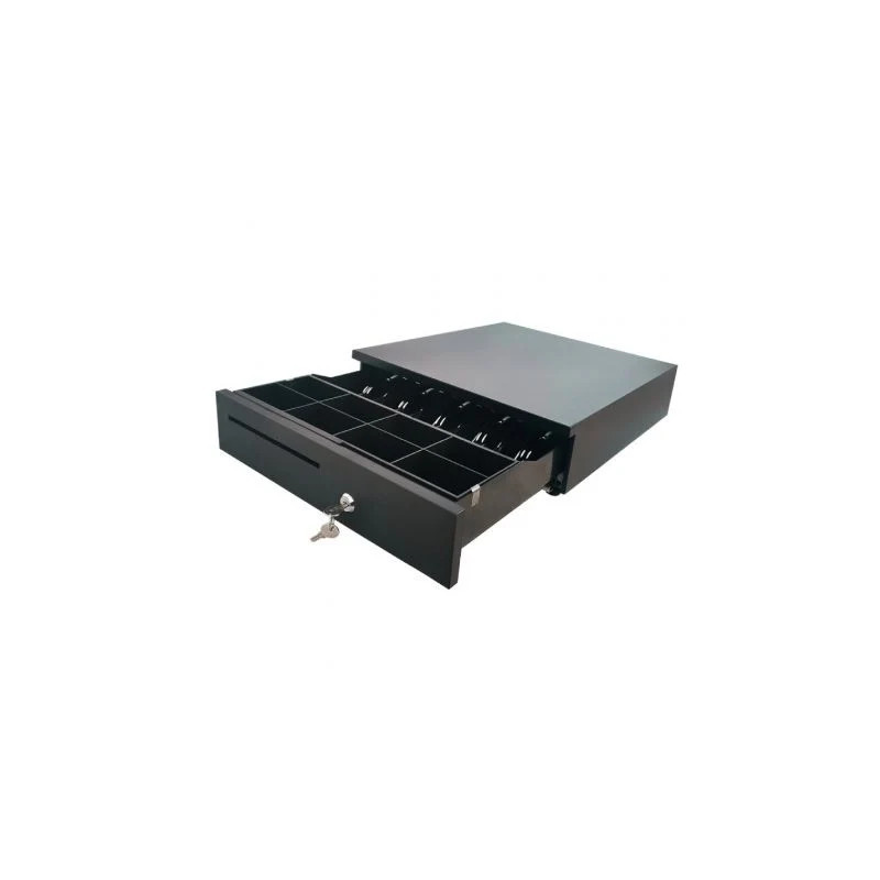 Cajón Portamonedas 10POS CP-405N/ Manual y Automático/ Negro | APLIUM