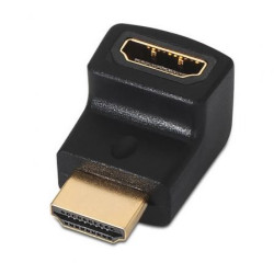 Adaptador HDMI Aisens A121-0124/ HDMI Macho - HDMI Hembra | APLIUM