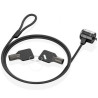 Cable de Seguridad para Portátiles Aisens ASLK-D40K04-BK/ 1. | APLIUM