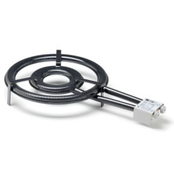 Paellero Flames VLC T-460/ 2 Quemadores/ Diámetro 46cm | APLIUM