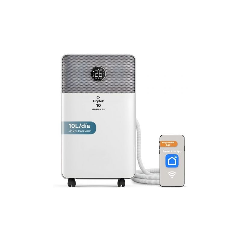 Deshumidificador Grunkel DH-10DT/ Depósito 2L | APLIUM