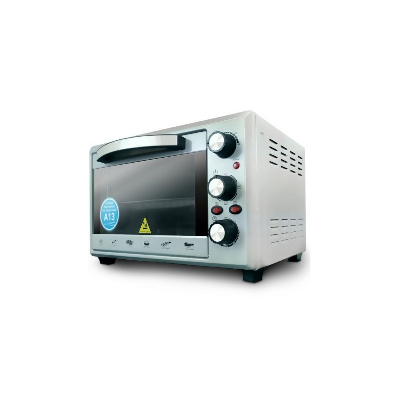 Horno de Sobremesa Grunkel HR-28SILVER/ 1600W/ Capacidad 28L | APLIUM