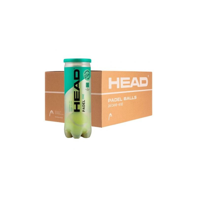Cajón Bolas Head Padel One/ 24 packs de 3 unidades | APLIUM