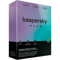 Antivirus Kaspersky Plus/ 10 Dispositivos/ 1 Año | APLIUM