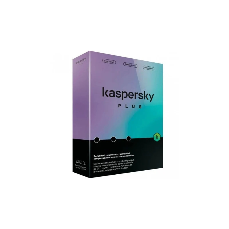 Antivirus Kaspersky Plus/ 5 Dispositivos/ 1 Año | APLIUM