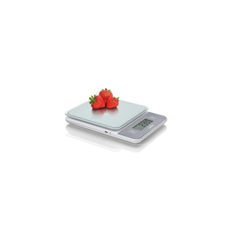 Báscula de Cocina Electrónica Laica KS1320/ hasta 5kg/ Plata | APLIUM