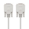Cable Serie NULL Modem Nanocable 10.14.0502/ DB9 Macho - DB9 | APLIUM