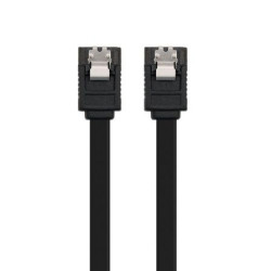 Cable SATA III Nanocable 10.18.1001-BK/ 50cm/ Negro | APLIUM