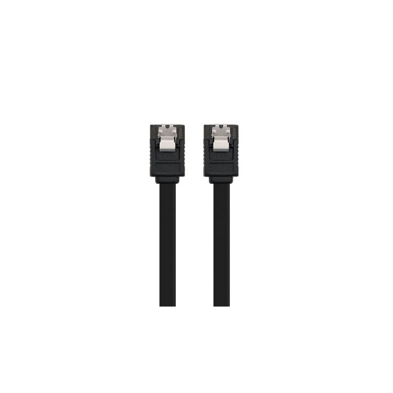 Cable SATA III Nanocable 10.18.1001-BK/ 50cm/ Negro | APLIUM