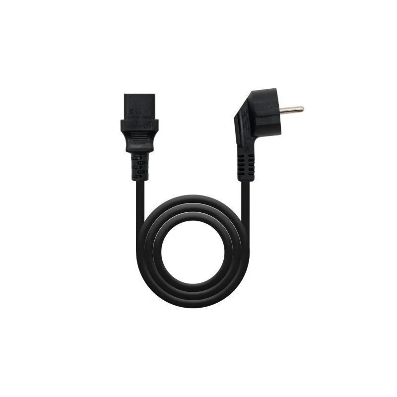 Nanocable Cable Alimentación CPU, CEE7/M-C13/H, Negro, 2 m | APLIUM