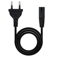Cable Alimentación Forma 8 Nanocable 10.22.0402/ CEE7/16 Mac | APLIUM