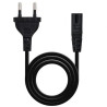 Cable Alimentación Forma 8 Nanocable 10.22.0402-L300/ CEE7/1 | APLIUM